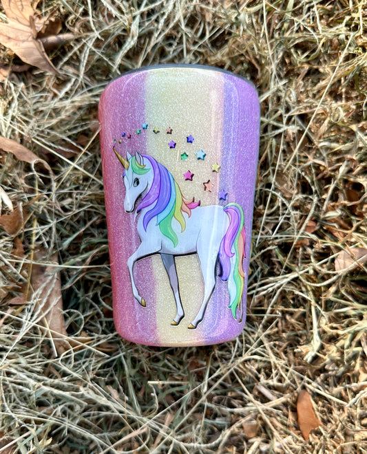 Rainbow Unicorn Tumbler